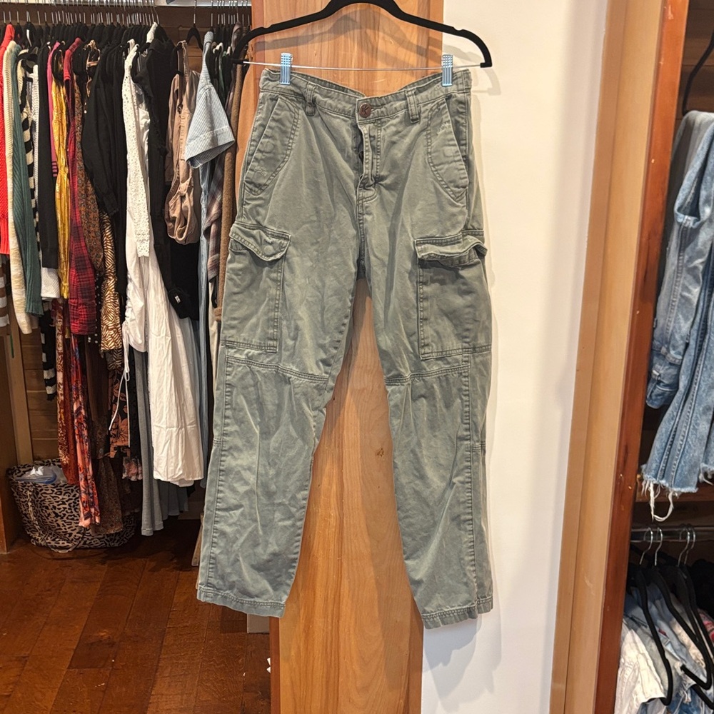One Teaspoon Green Cargo Pants